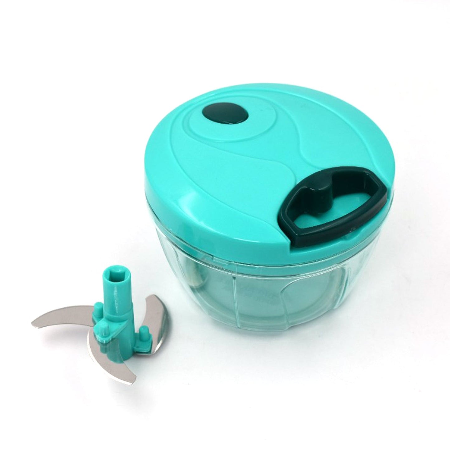 Handy Mini Plastic Vegetable Chopper with 3 Blades