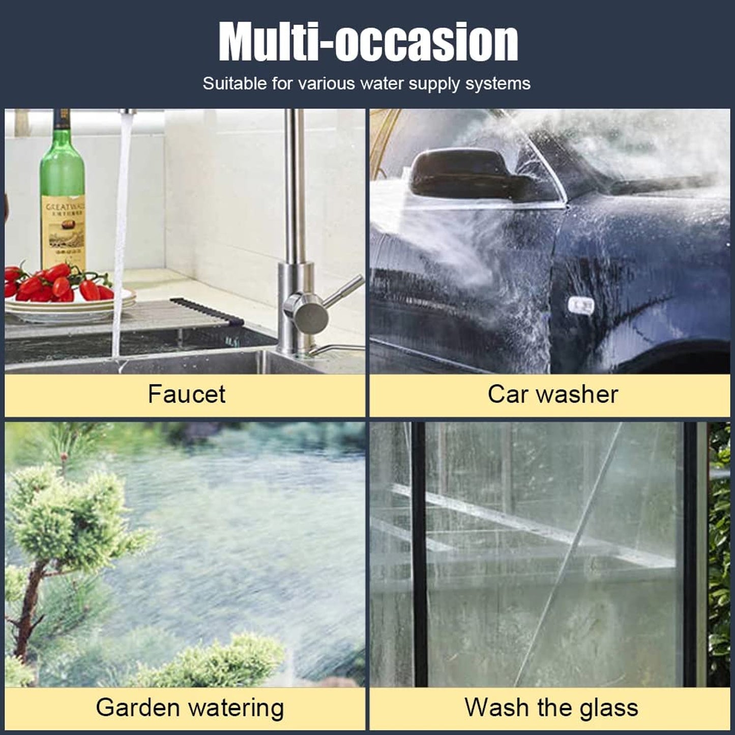 High Pressure Water Gun Nozzle Car Wash