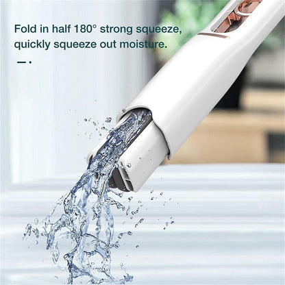 Portable Self-squeeze Short Mop